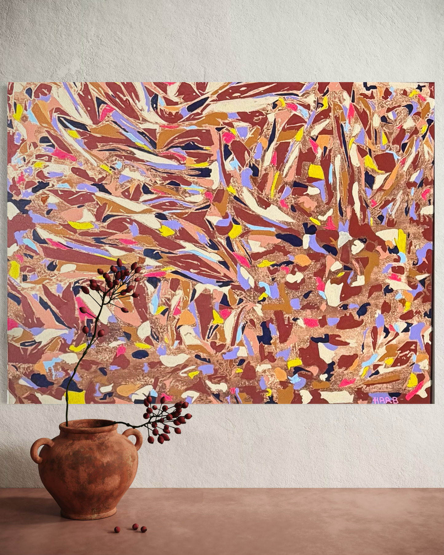 Untitled (Swirling Chromatic Field)