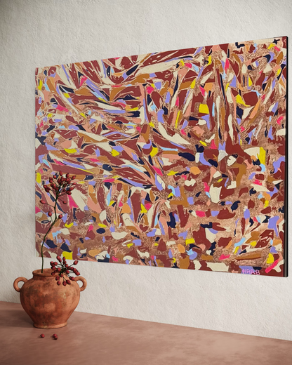 Untitled (Swirling Chromatic Field)