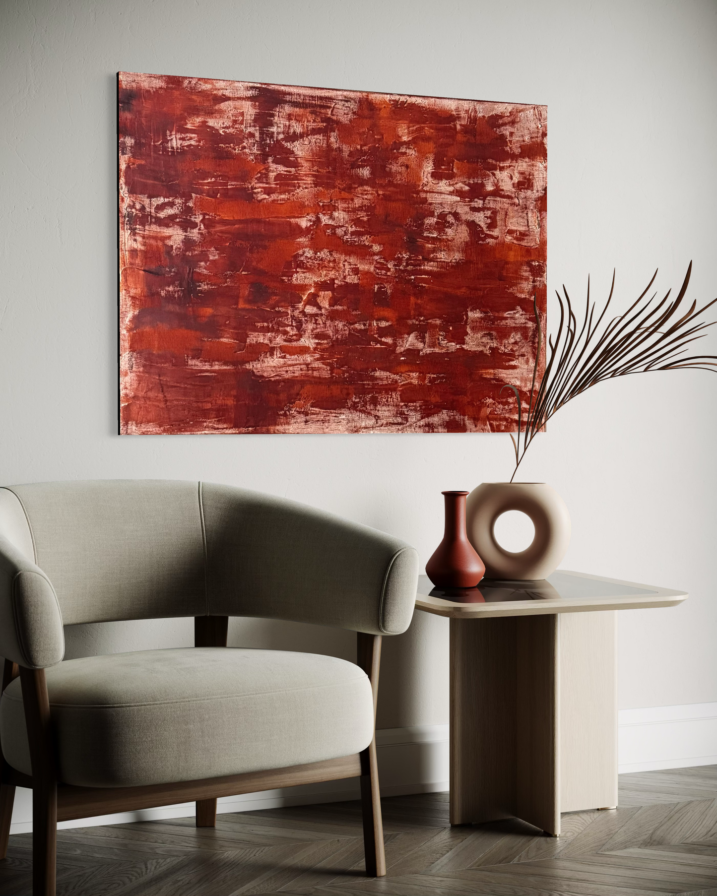 Untitled (Red Strata)