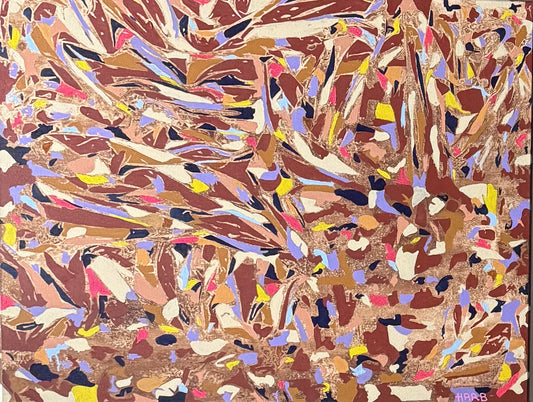 Untitled (Swirling Chromatic Field) | Canvas Print